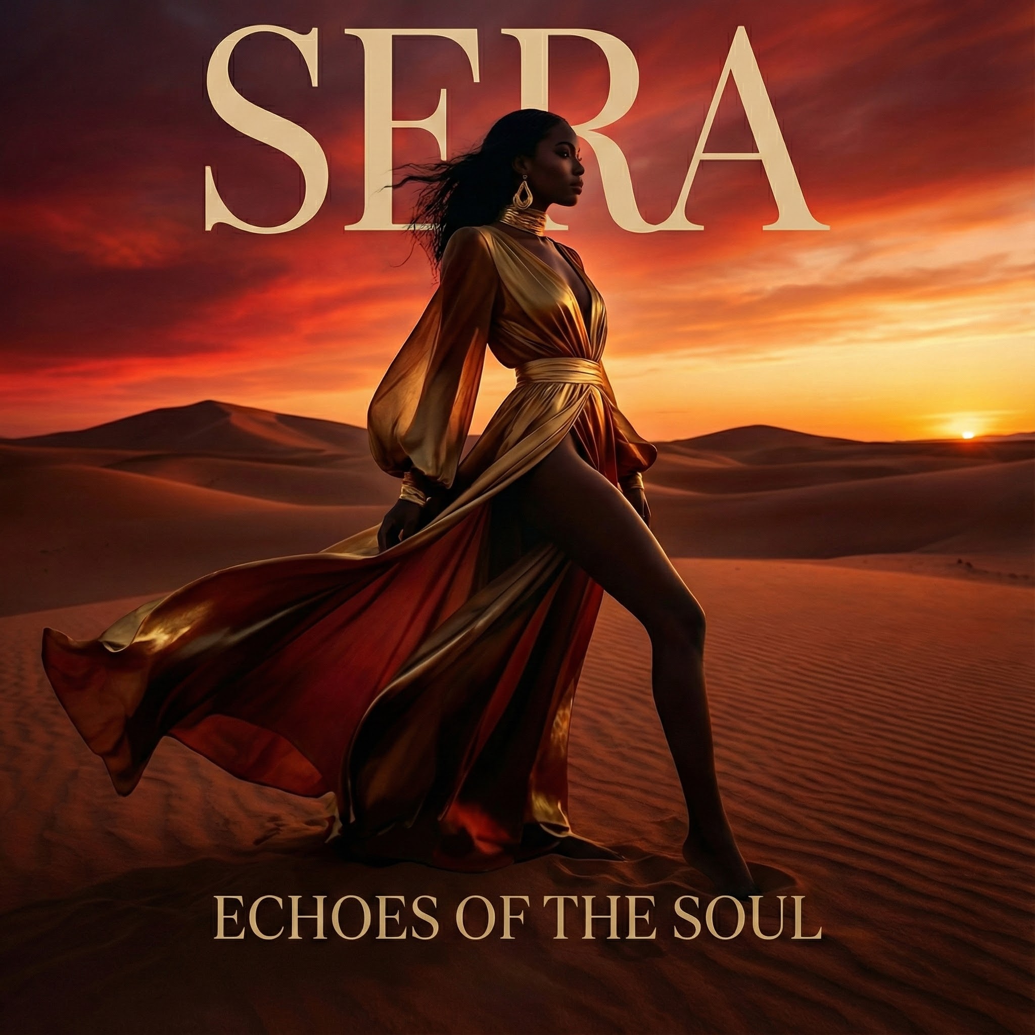 Album cover art example - SERA Echoes of the Soul